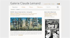Desktop Screenshot of claude-lemand.com